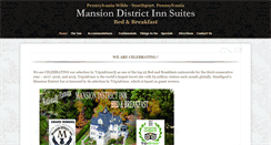 Desktop Screenshot of mansiondistrictinn.com